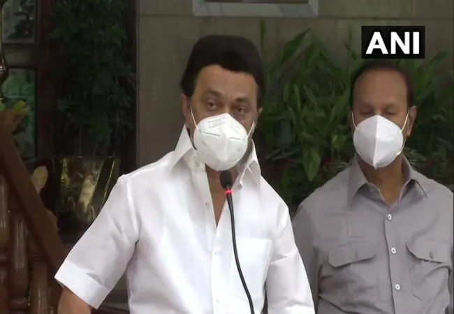 TAMILNADU CHIEF MINISTER MKSTALIN PRESSMEET AT DELHI 